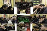 مراسم سوگواری سالار شهیدان حضرت امام حسین(ع) با حضور رئیس دانشگاه در نمازخانه سازمان مرکزی برگزار شد
